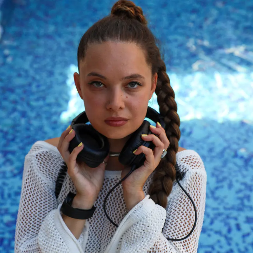 DJ Mary Cat — Poolside Portrait